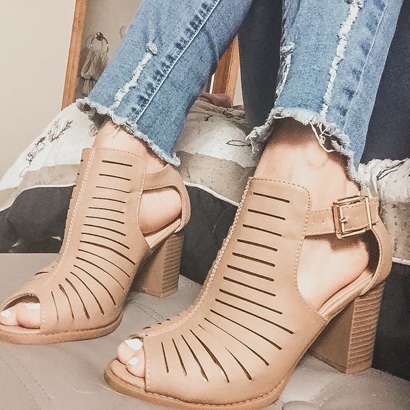 Finders Keepers Stacked Bootie - Picture 1 of 5